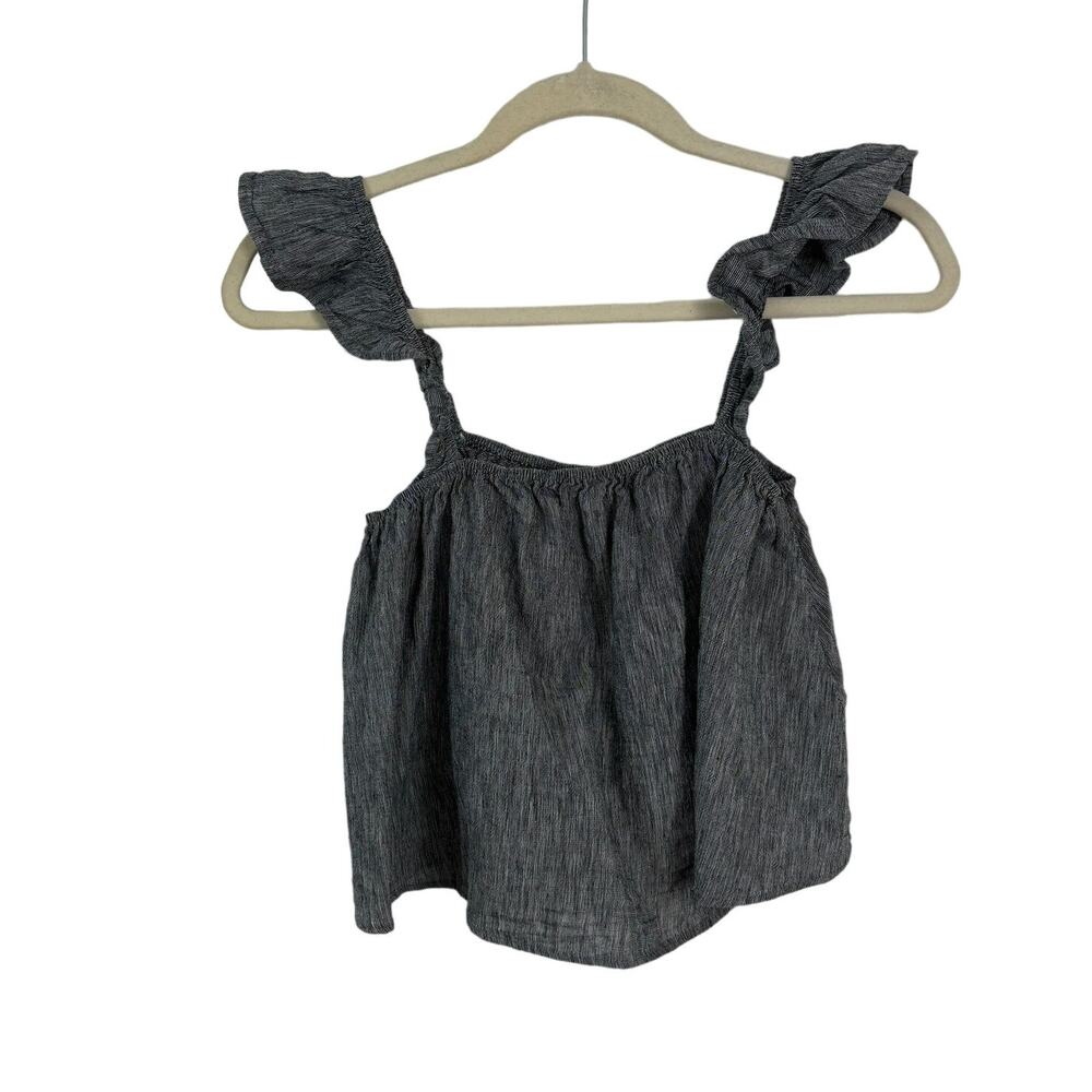 Jolie Cotton/Linen Babydoll Top S